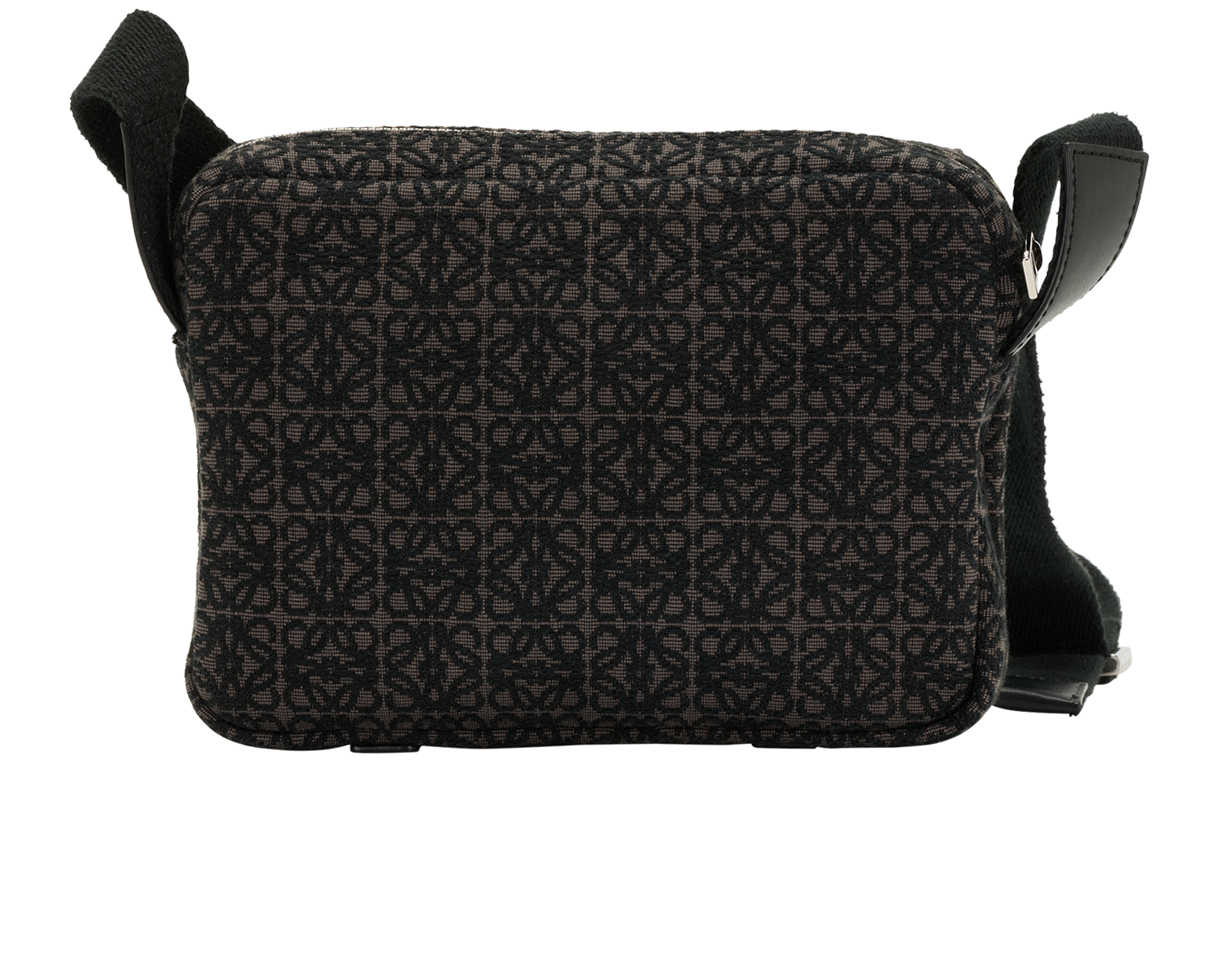 XS Anagram Military Messenger, &pound;750, Handbags, Black, Canvas, Back view